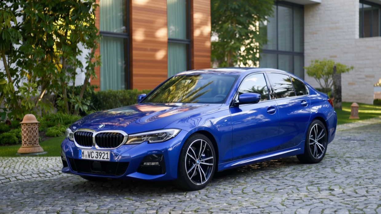 BMW 3 Series Blue Colour