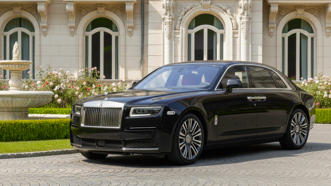 Rolls-Royce Ghost черного цв