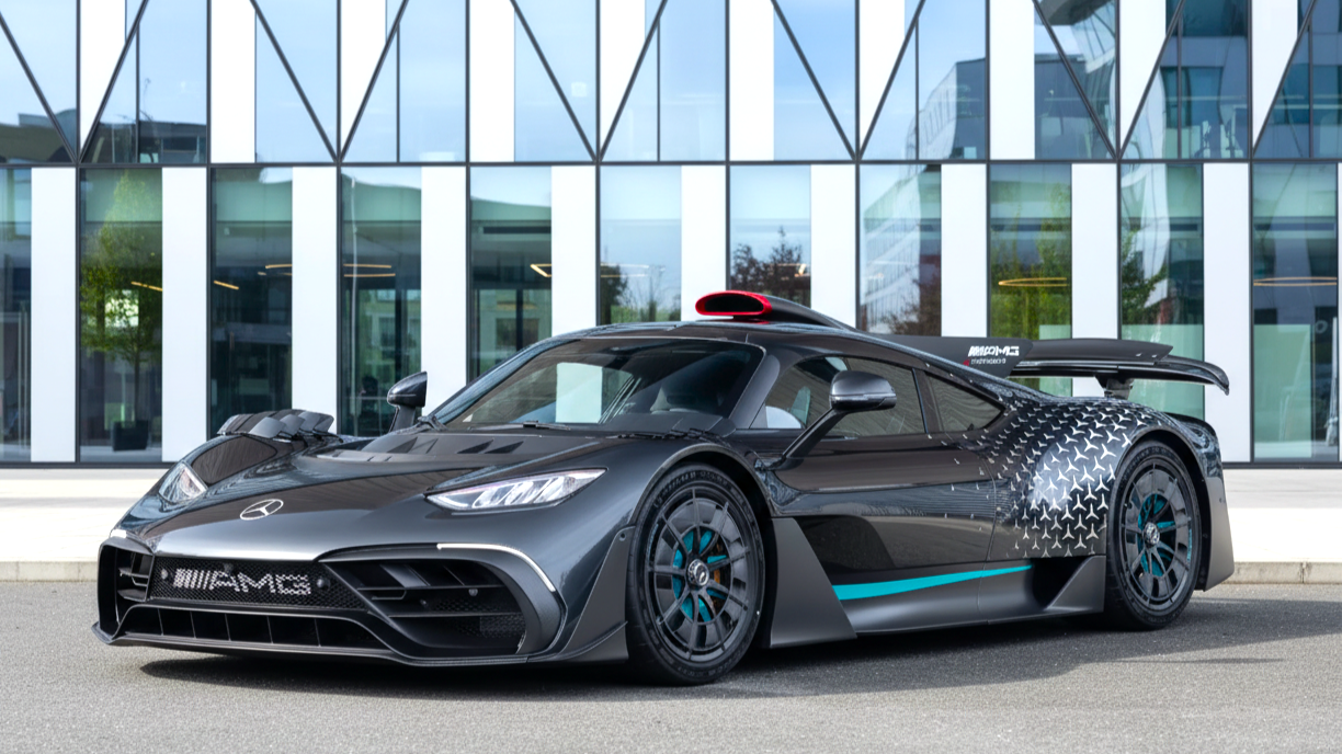 Mercedes-AMG One grey colour