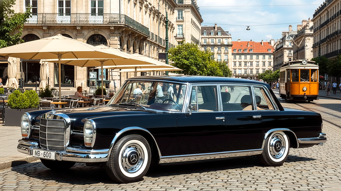 Mercedes-Benz 600 (1963–1981) black colour