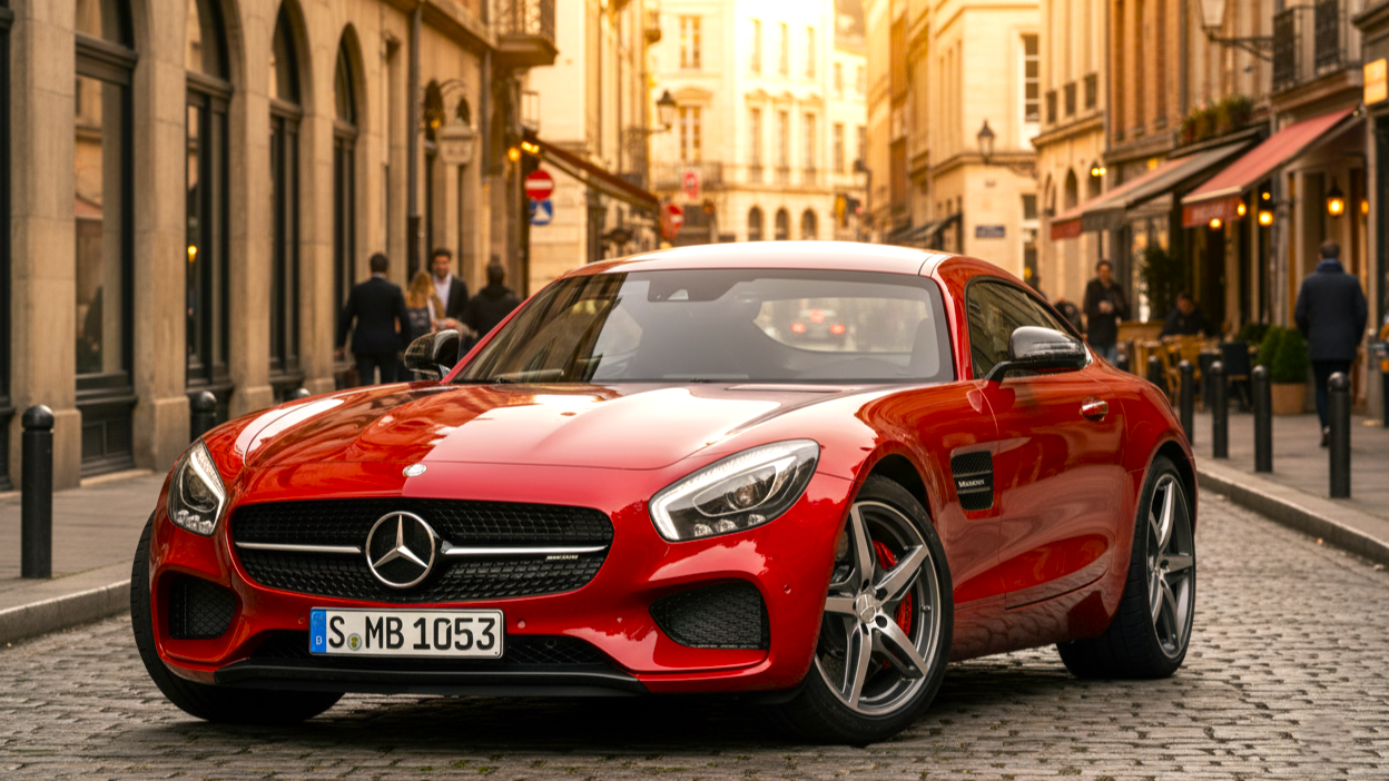 Mercedes-Benz AMG GT (2014 red colour