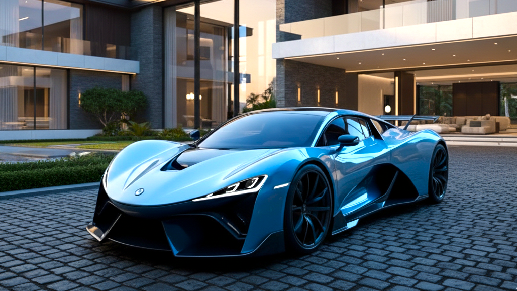 SP Automotive Chaos - Zero Gravity синего цвета