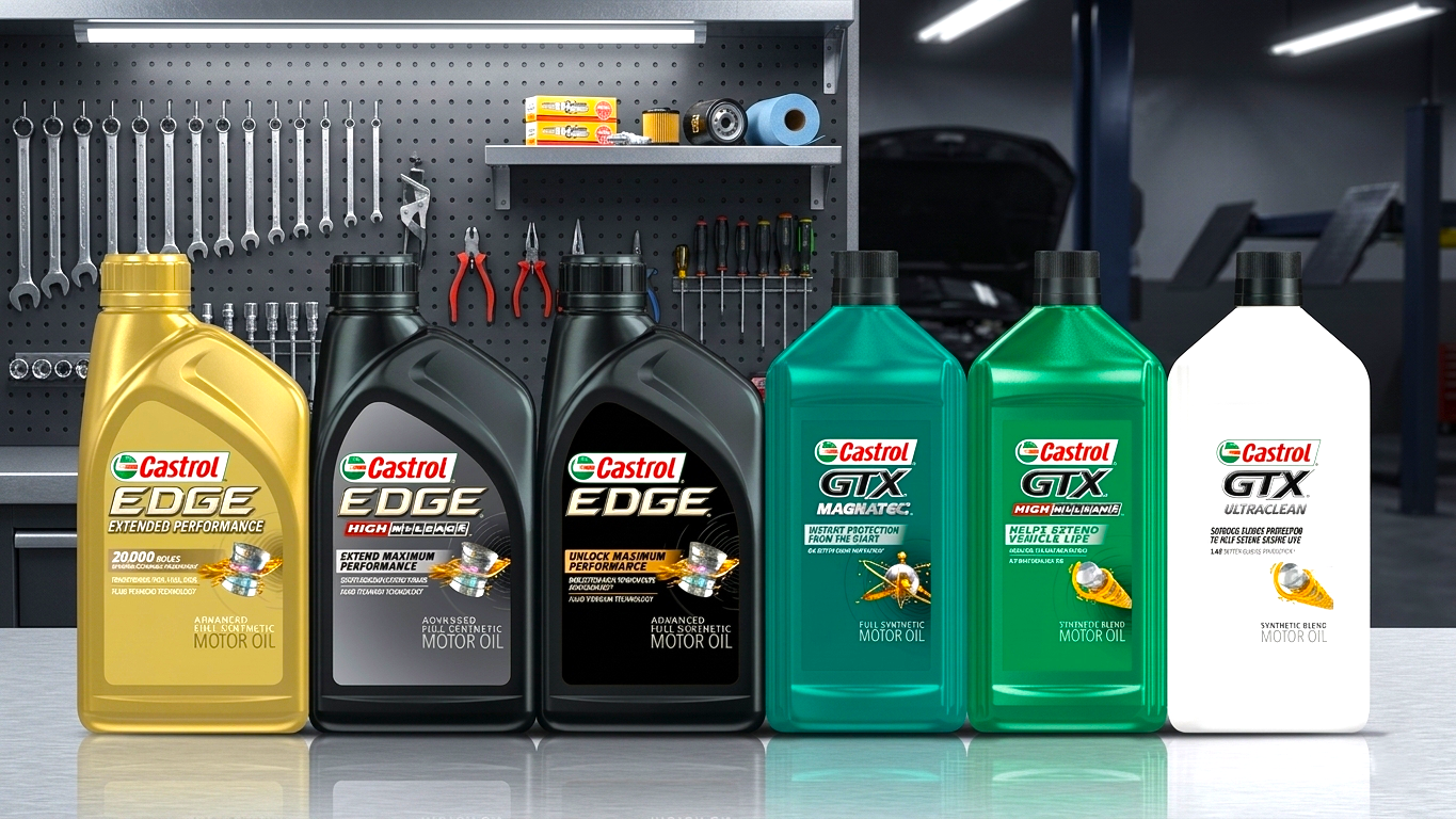 Castrol motor oil