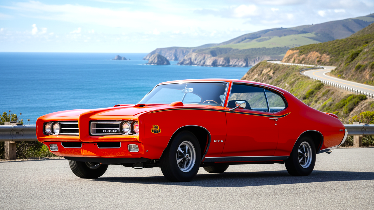 Pontiac GTO red 
