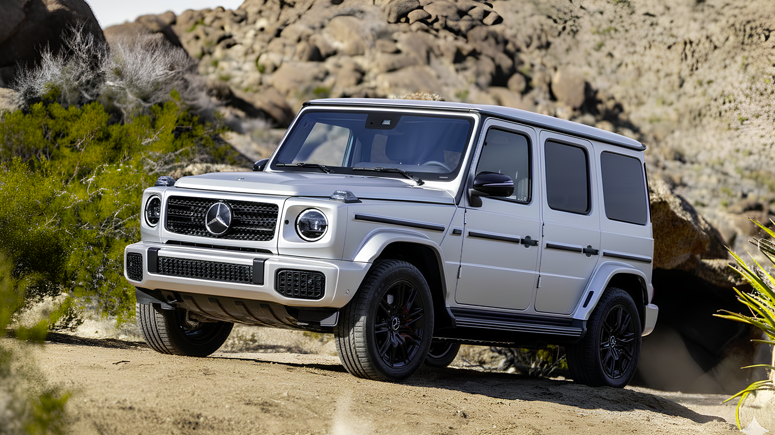 Mercedes–Benz G–Class silver colour