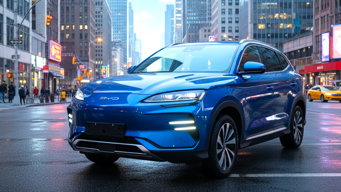 BYD Blue Colour