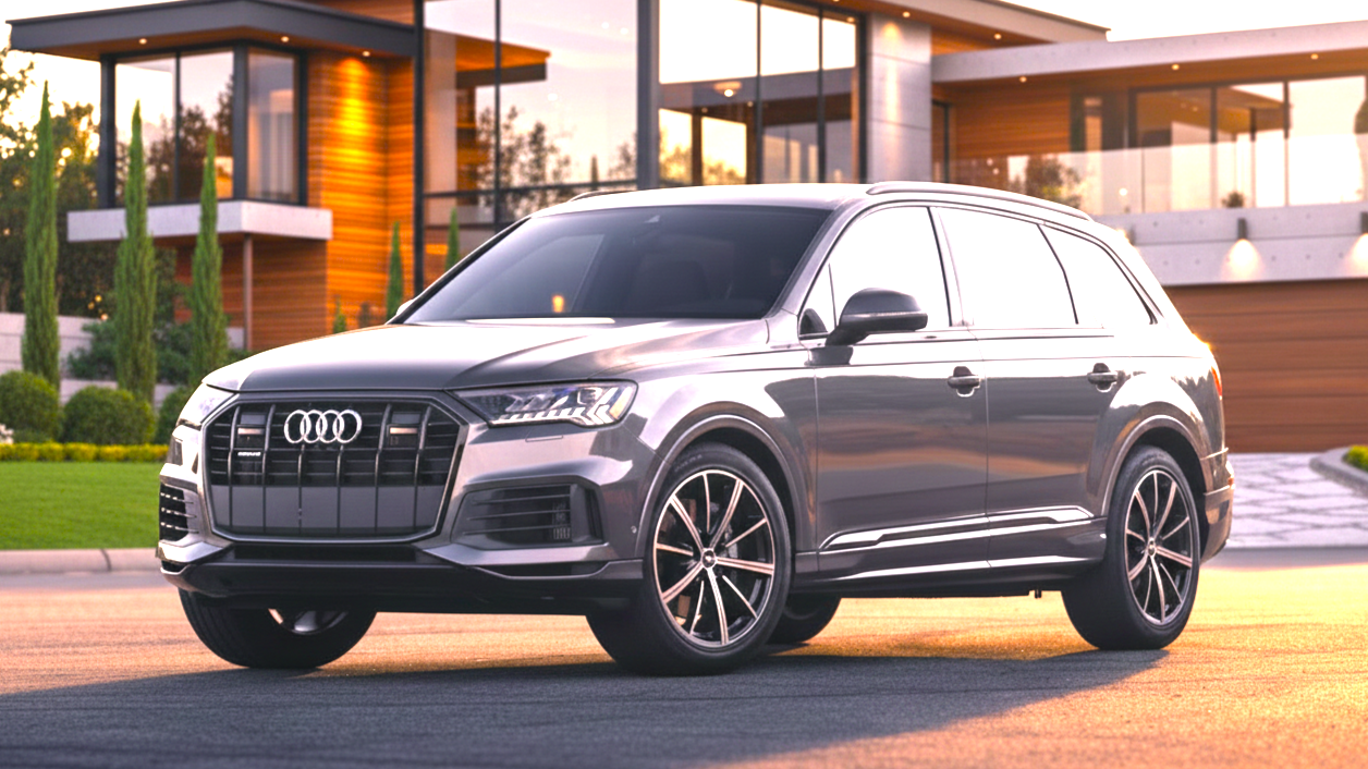 Audi Q7 grey colour