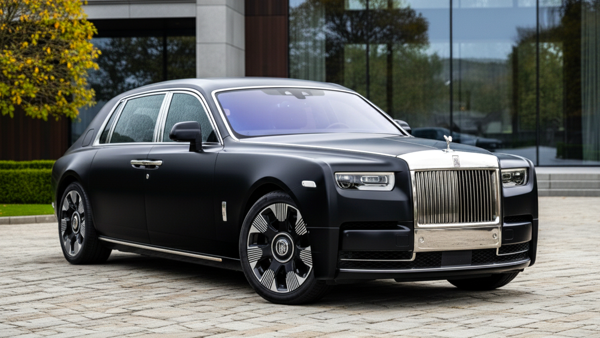 Rolls-Royce Phantom black colour