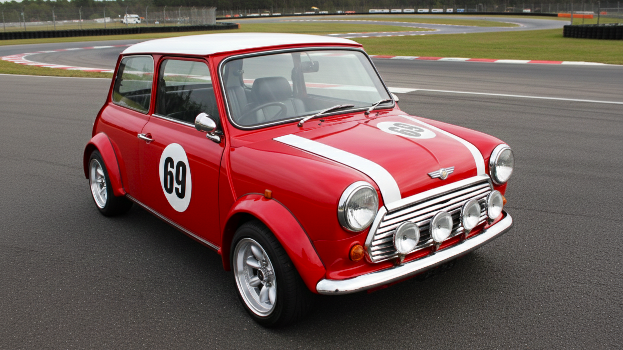Mini Cooper S red colour