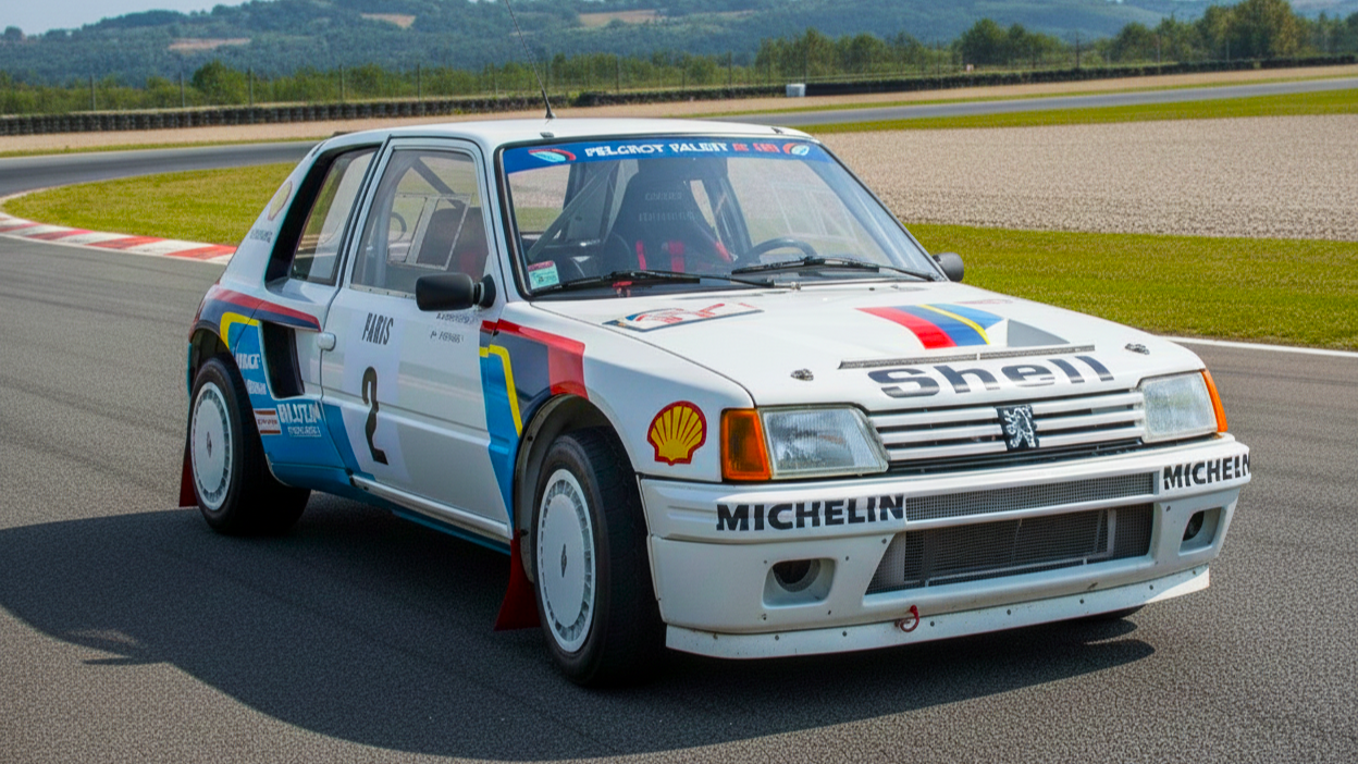 Peugeot 205 T16 white colour