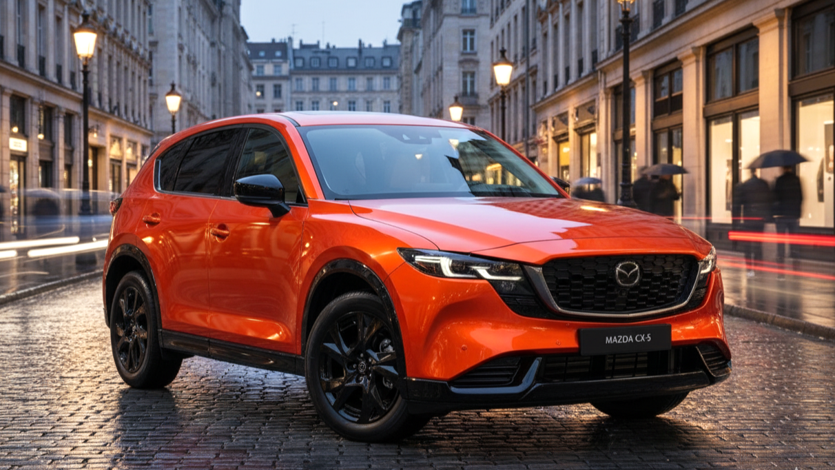 Mazda CX-5 Orange Colour