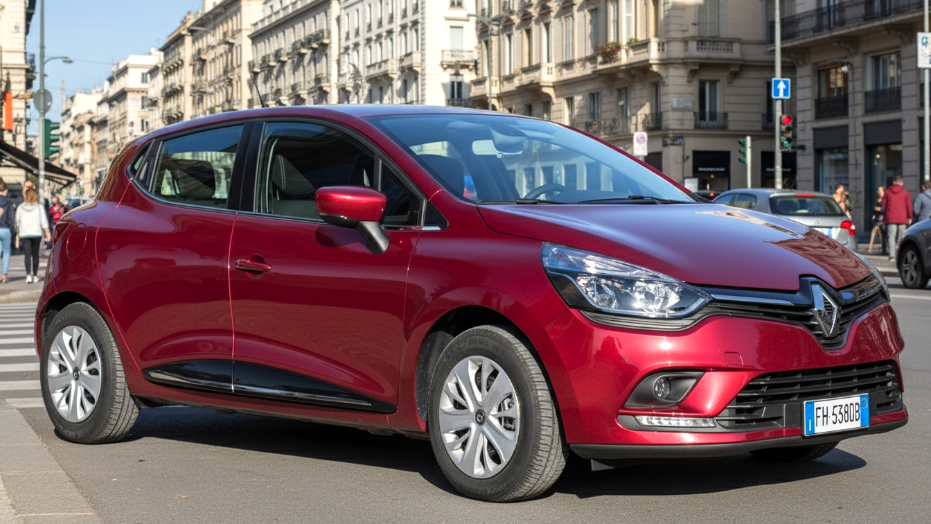 Renault Clio Red Colour