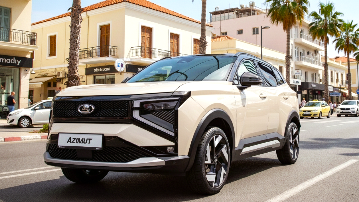 Lada белого цвета