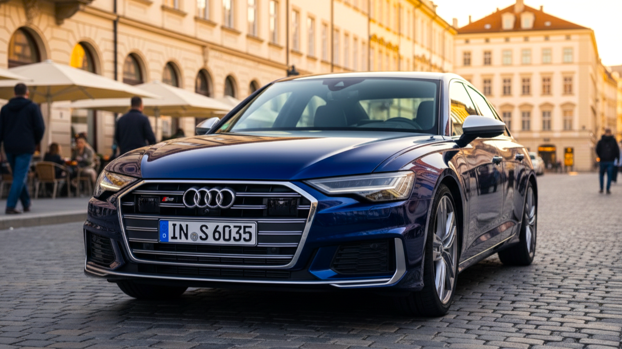 Audi blue colour