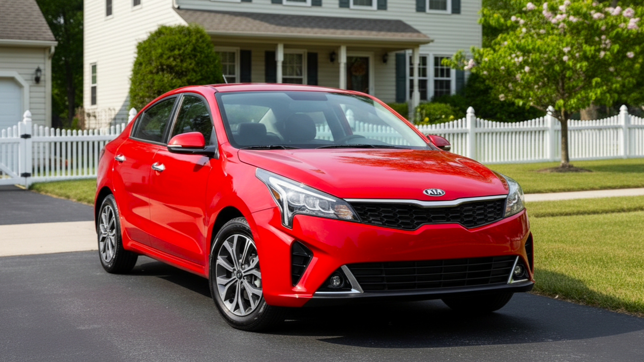KIA red colour