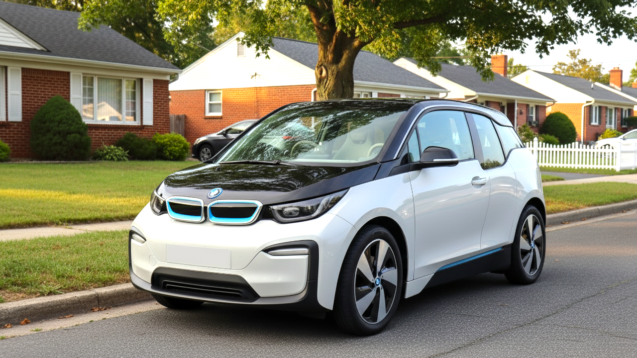 BMW i3 (2013-2022) white colour