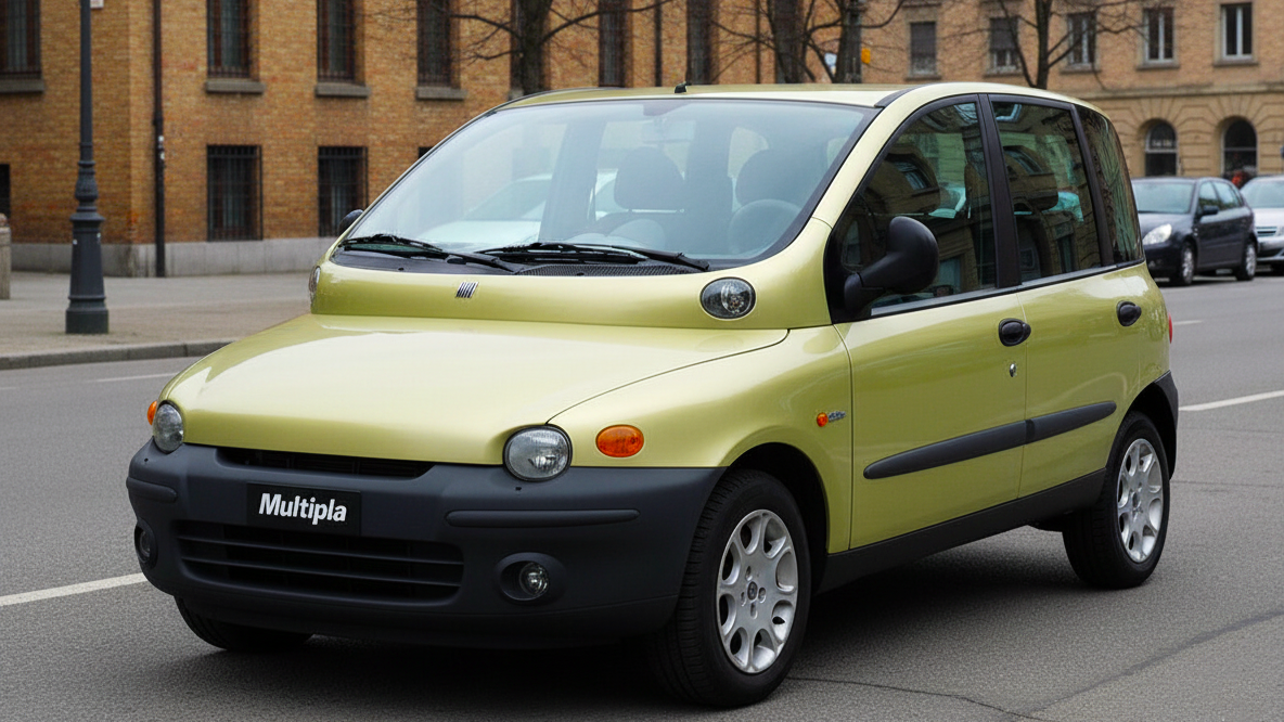 Fiat Multipla (1998–2010) yellow colour