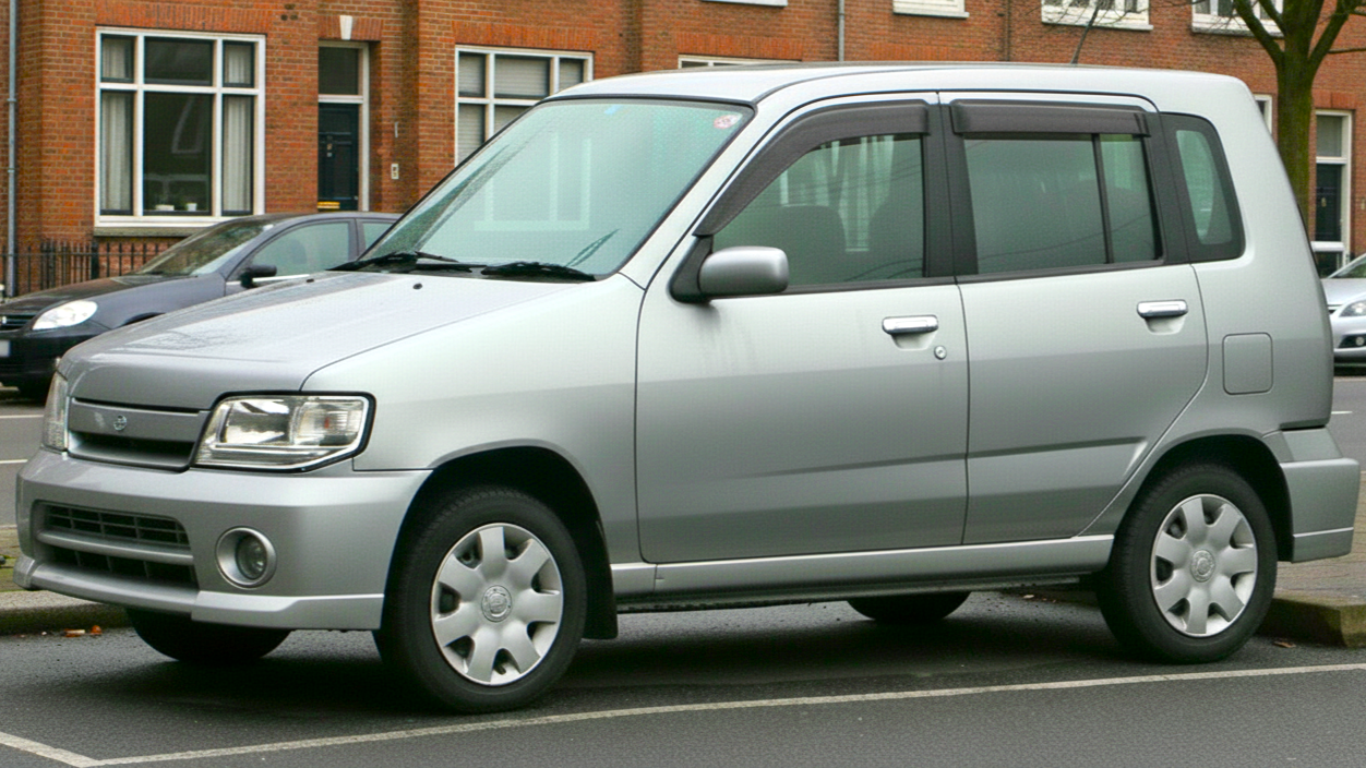Nissan Cube (1998-2019) silver colour