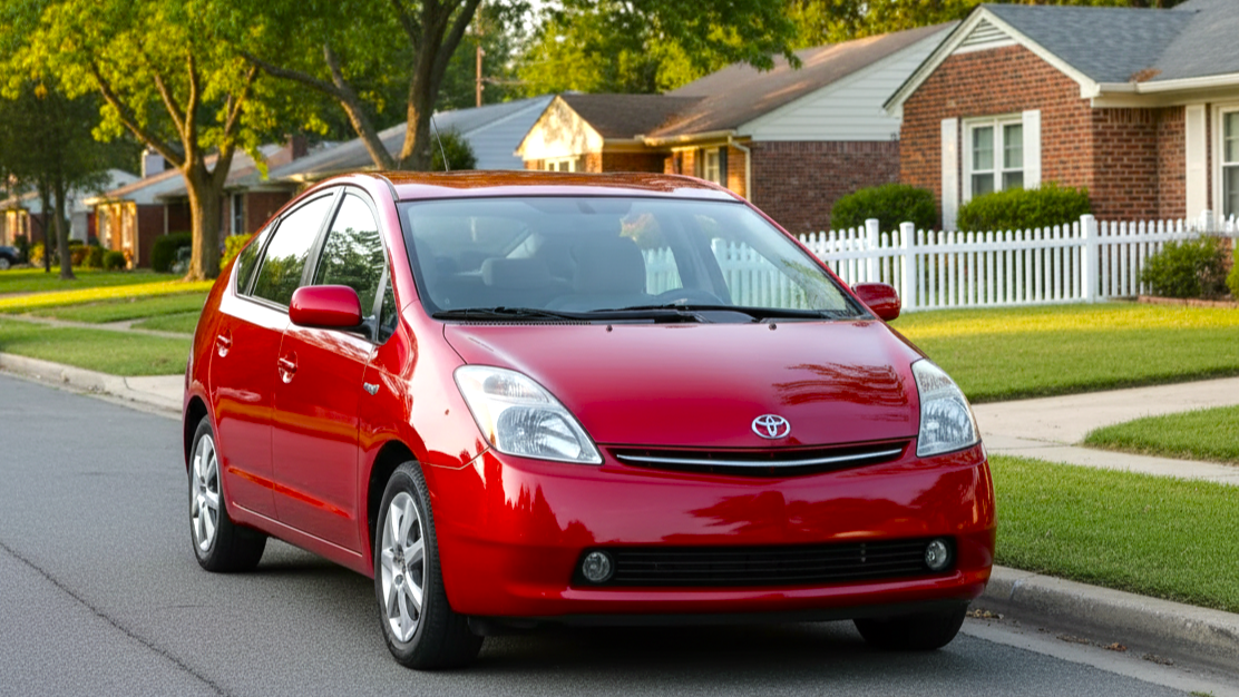Toyota Prius (2003-2009)2 red colour