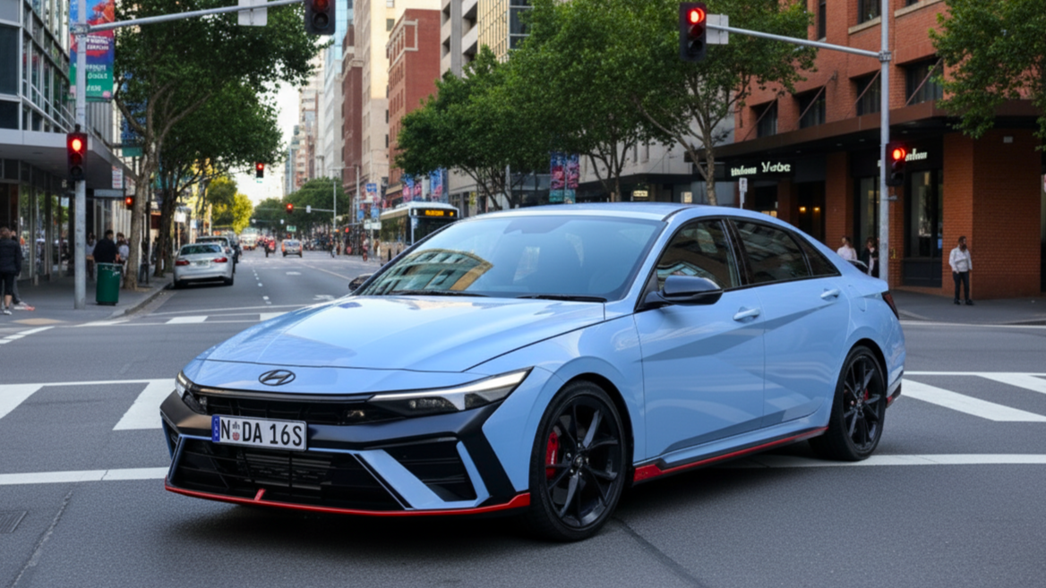 Hyundai i30N Π³ΠΎΠ»ΡΠ±ΠΎΠ³ΠΎ ΡΠ²Π΅ΡΠ°